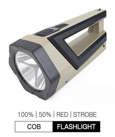 Portable Multifunctional Spot + Flood Light USB Rechargeable Lamp