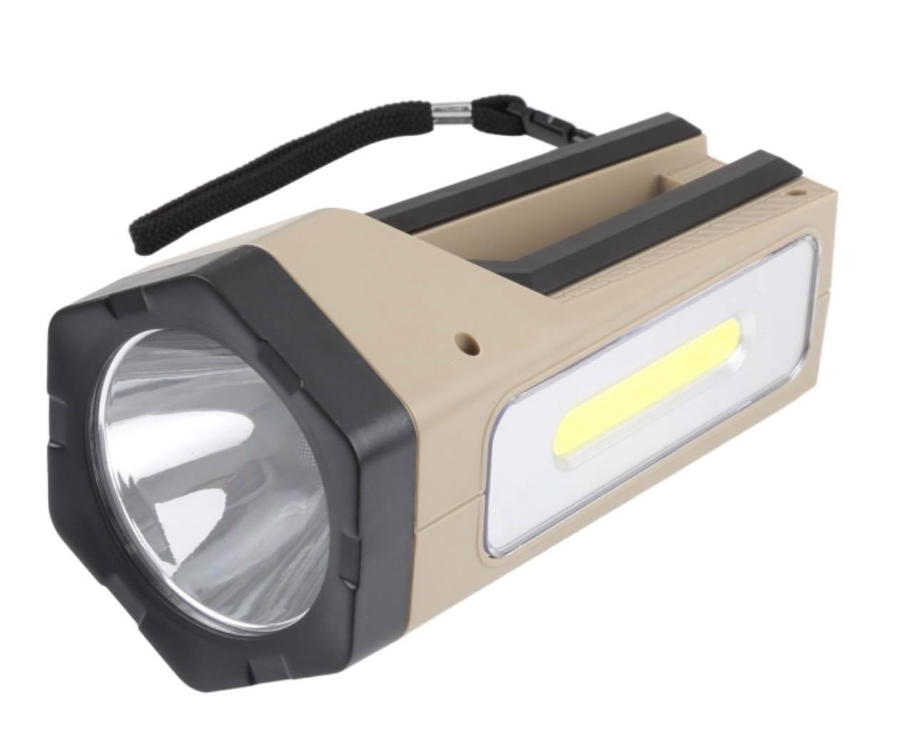 Portable Multifunctional Spot + Flood Light USB Rechargeable Lamp