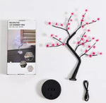 Decorative LED Shimmer Tree Tabletop Bonsai Tree W/DIY Branch | 50cm | 3 Style