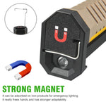 Double Sided COB+XPE LED Foldable Hanging Inspection Work Lights W/Magnet Base