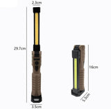 Double Sided COB+XPE LED Foldable Hanging Inspection Work Lights W/Magnet Base
