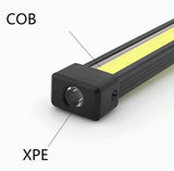Double Sided COB+XPE LED Foldable Hanging Inspection Work Lights W/Magnet Base