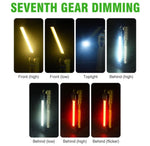 Double Sided COB+XPE LED Foldable Hanging Inspection Work Lights W/Magnet Base