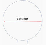Hoop Round Circle Backdrop Balloon Arch Frame | Wedding Props Background | 2 Colors & 3 Size