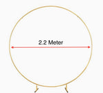Hoop Round Circle Backdrop Balloon Arch Frame | Wedding Props Background | 2 Colors & 3 Size