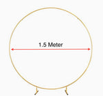 Hoop Round Circle Backdrop Balloon Arch Frame | Wedding Props Background | 2 Colors & 3 Size