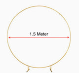 Hoop Round Circle Backdrop Balloon Arch Frame | Wedding Props Background | 2 Colors & 3 Size