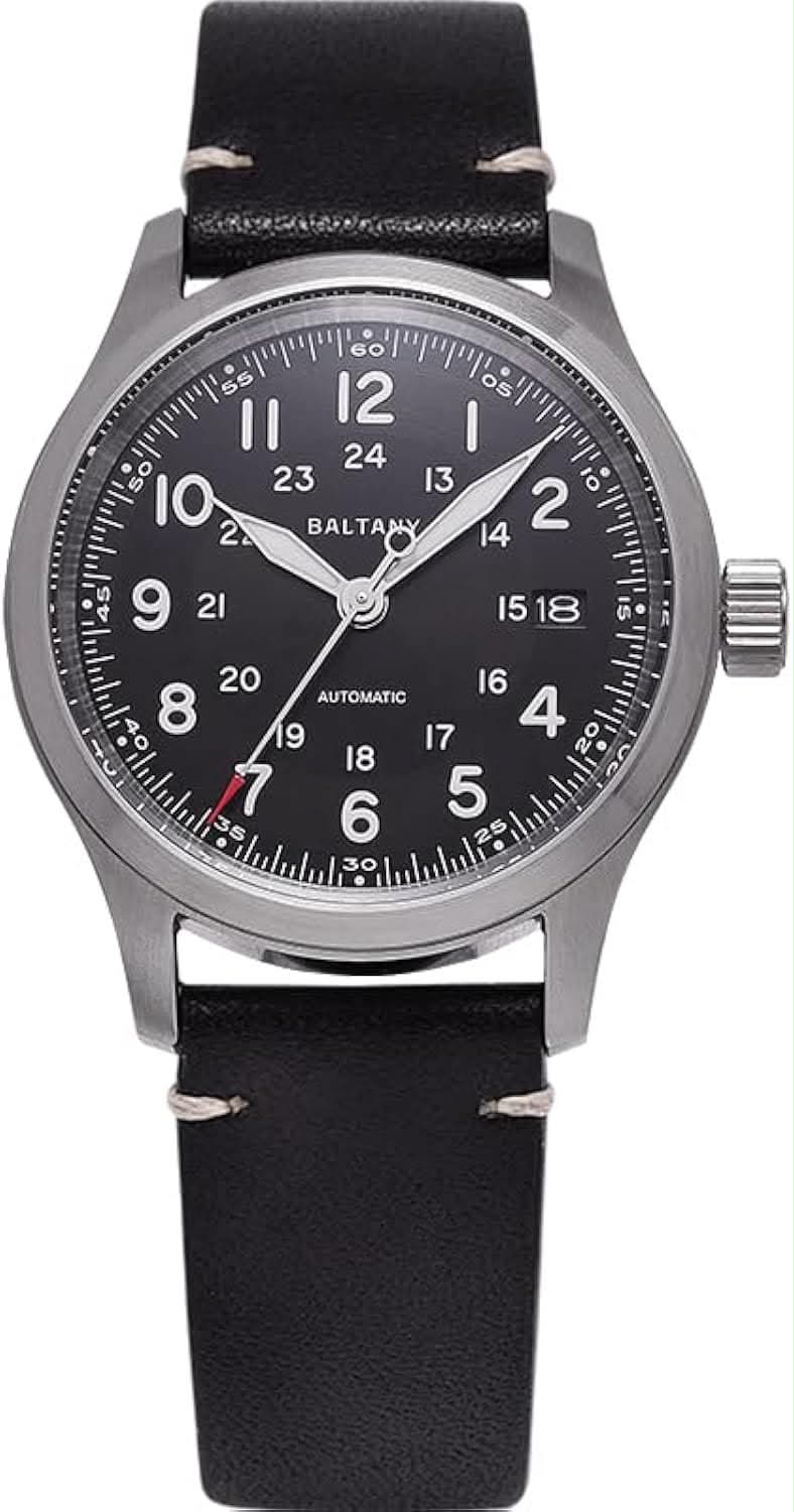 BALTANY S2049 Automatic 39mm Calendar Field Watch