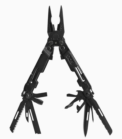 SOG PowerAccess Deluxe 21 Multi-Tool W/12*Bit Kit & Sheath | PA2002-CP | Black