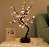 Decorative LED Shimmer Tree Tabletop Bonsai Tree W/DIY Branch | 50cm | 3 Style