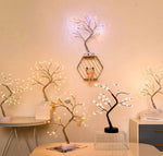 Decorative LED Shimmer Tree Tabletop Bonsai Tree W/DIY Branch | 50cm | 3 Style