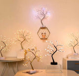 Decorative LED Shimmer Tree Tabletop Bonsai Tree W/DIY Branch | 50cm | 3 Style