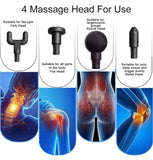 Smart Handheld Deep Tissue Massager Quiet Percussion Rechargeable | 4 Colors