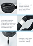 BURNESTER Folding Dual Wireless/Wired Headphones W/Hands-Free Call | TM-06