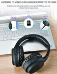 BURNESTER Folding Dual Wireless/Wired Headphones W/Hands-Free Call | TM-06