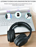 BURNESTER Folding Dual Wireless/Wired Headphones W/Hands-Free Call | TM-06