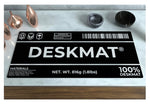 Malvix Studio Deskmat ® Desk Mat | White on Black