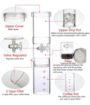 KOONAN 400ml Double Layer Cold Brew Coffee Dutch Coffee Maker | KN-4501