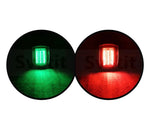 1 Set LED Navigation Marine Boat Signal Lights 12V-24V | Red & Green