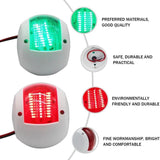 1 Set LED Navigation Marine Boat Signal Lights 12V-24V | Red & Green