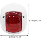 1 Set LED Navigation Marine Boat Signal Lights 12V-24V | Red & Green