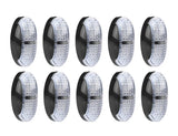 10pcs LED Trailer Truck 10V-30V Side Marker Amber & Red