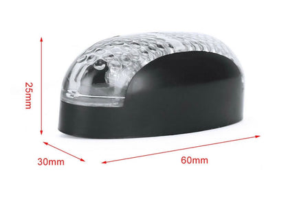 10pcs LED Trailer Truck 10V-30V Side Marker Amber & Red