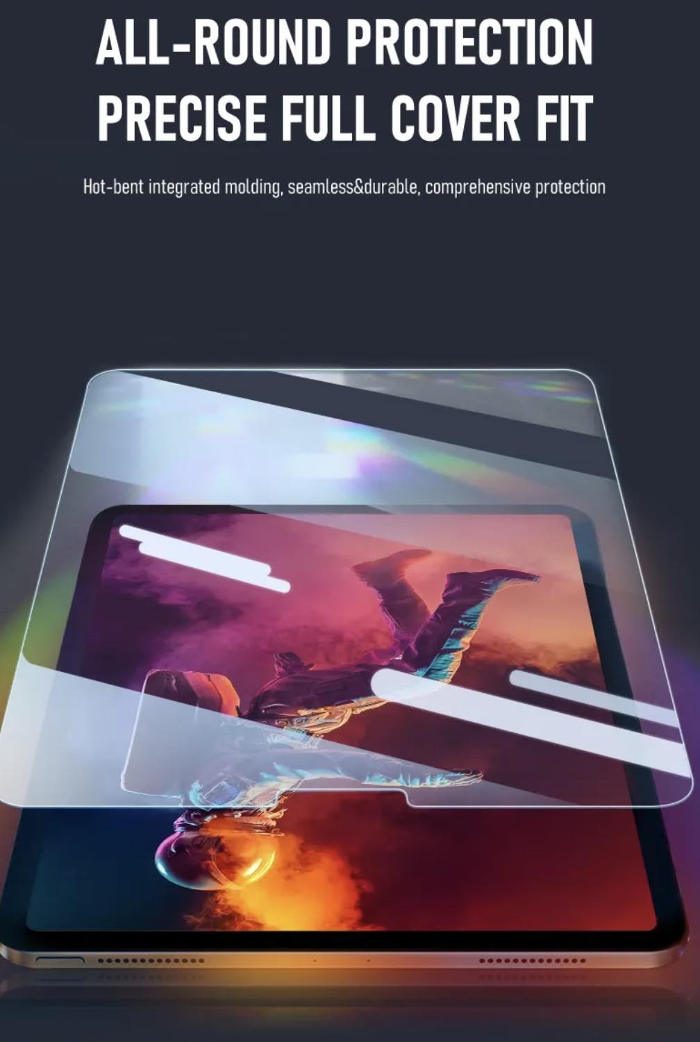 AZEADA Anti-Blue Light iPad Tempered Glass | 3 Sizes