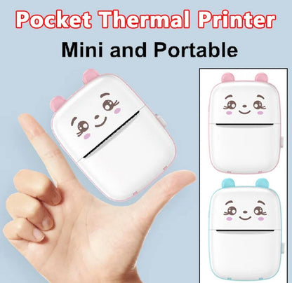 MiNi Pocket Thermal Printer BT W/Android or iOS APP | 2 Color