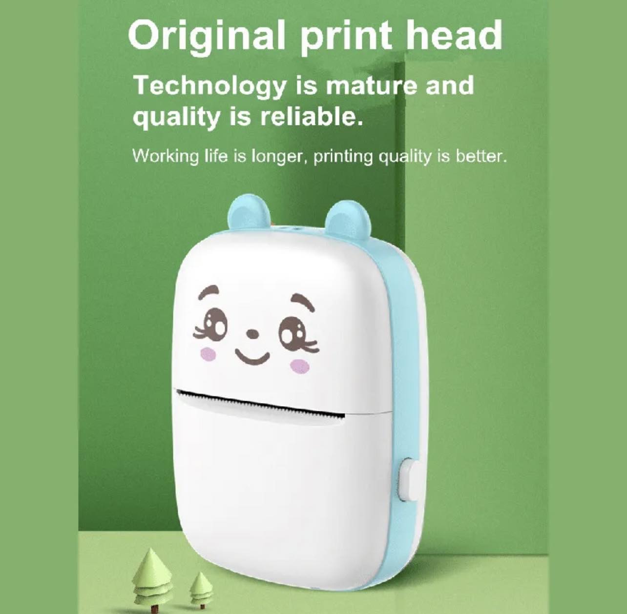 MiNi Pocket Thermal Printer BT W/Android or iOS APP | 2 Color
