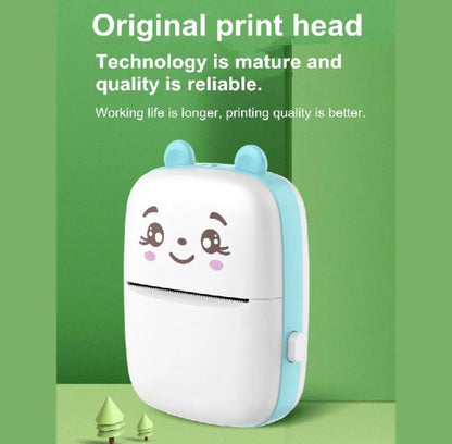 MiNi Pocket Thermal Printer BT W/Android or iOS APP | 2 Color