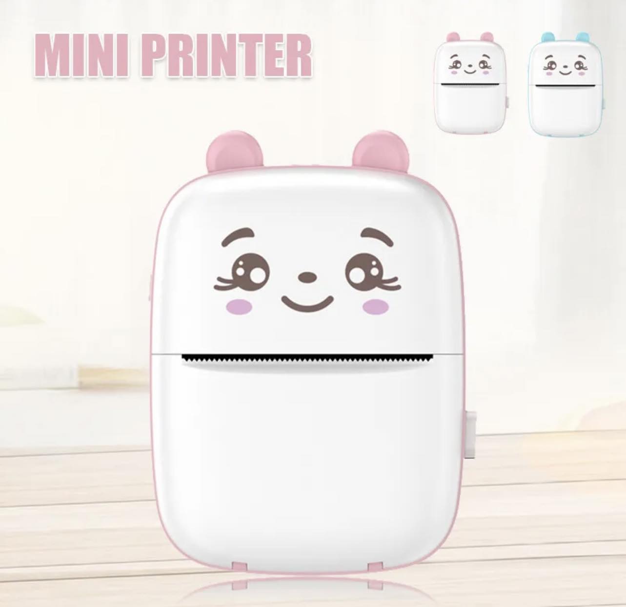MiNi Pocket Thermal Printer BT W/Android or iOS APP | 2 Color