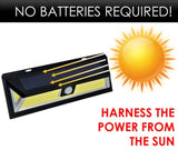 180 COB LED Long Wall Solar Motion Sensor Light Outdoor