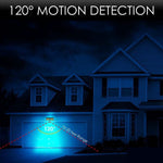 180 COB LED Long Wall Solar Motion Sensor Light Outdoor