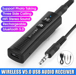 BlitzWolf 2 in 1 Mini Wireless USB BT AUX Music Audio Receiver | BW-BR0