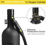 DIDEEP 2nd Stage Scuba Explorer Diving Regulator | For X4000 PRO 1L