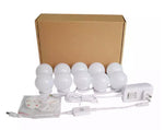 DIY 10 LED Bulb Hollywood Style Makeup Mirror Light Kit | Dimmable