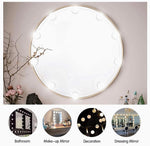 DIY 10 LED Bulb Hollywood Style Makeup Mirror Light Kit | Dimmable