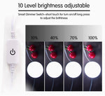 DIY 10 LED Bulb Hollywood Style Makeup Mirror Light Kit | Dimmable