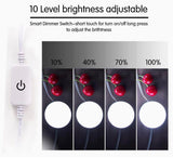 DIY 10 LED Bulb Hollywood Style Makeup Mirror Light Kit | Dimmable