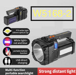 Multifunctional LED Flashlight Lantern W/USB + Solar Rechargeable