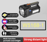 Multifunctional LED Flashlight Lantern USB Rechargeable | W5168-1