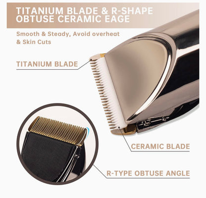 Pro Cordless Pet Hair Clippers Grooming Set