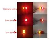 Pair 10LED Trailer Lights Tail Lamp Stop Indicator 12V&24V