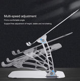 Aluminium Notebook/Tablet Stand Foldable Adjustable Stand