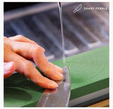 Sharp Pebble Premium Whetstone Kit Grit 3000/8000 W/Base & Flattening Stone