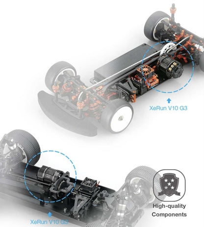 HOBBYWING Xerun V10 G3 Sensored Brushless Motor | 30401110