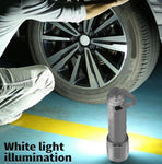 White Laser Wick LED Flashlight Hook + Magnet W/UV Light