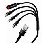 4 in 1 USB Blow Ignite Cigarette Lighter Charging Cable
