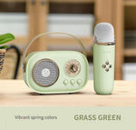 Mini Bluetooth Karaoke Wireless Mic Speaker Set | C20 PLUS | 4 Colours